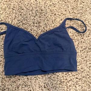 lululemon athletica Blue Crop Top